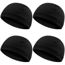 Berretto per uomo e donna, berretto in cotone traspirante, sottocasco elastico, copricapo multifunzionale, tessuto morbido e assorbente del sudore,