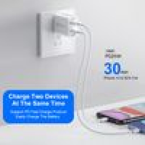 Φορτιστής υλικού, Γρήγορος προσαρμογέας φόρτισης πολλαπλών θυρών 25W με 2