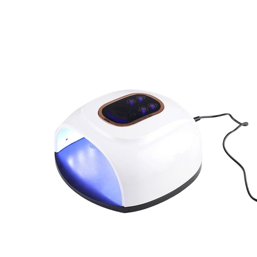 Light Led Nail Lamp With Timer And Even Curing For Manicure Pedicure, Detachable Base Plate