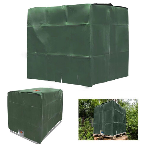 Κάλυμμα Ibc Tote για εξωτερική δεξαμενή νερού, πρόληψη φυκιών και προστασία από την