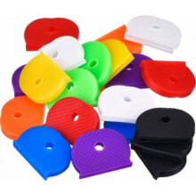 Protections de touches pour toute la famille, touches violettes classiques en vrac, marqueurs d'identification de touches en PVC flexible, robuste et