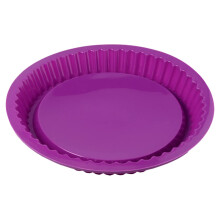 Nonstick-belægning Løst bunddesign Dyb quicheform, kraftig kulstofstål Jævn bageevne Overdimensioneret En størrelse passer til alle Til alsidig