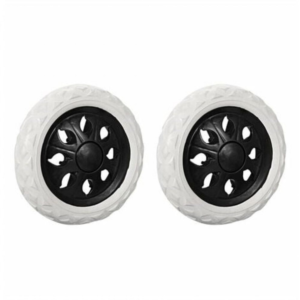 Shopping Cart Wheel Replacement, Thicker Wheel Circumference, Rubber Foaming Material for Enhanced Stability