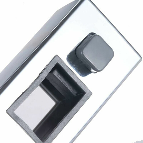 Adjustable Shower Head Bracket, Universal Slider Clamp for Rectangular Shower Bar, Solid Brass Construction, Flexible Height Adjustment, 2