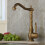 Elegant Solid Brass Kitchen Faucet, Robust High Quality with 360 Swivel Function for Effortless Water Direction 4