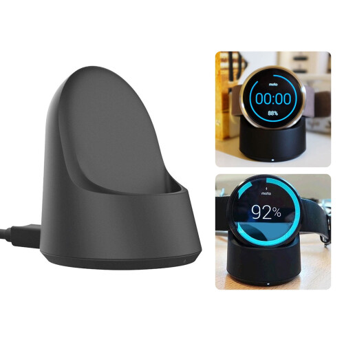 Λύση φόρτισης για Moto360, το προστατευτικό οθόνης MilitaryShield εξασφαλίζει 2