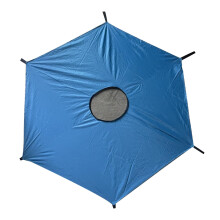 8ft Waterproof Trampoline Shade Cover with UV Protection Canopy for Outdoor Sun Shelter