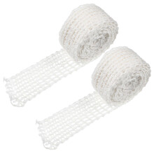 2 Pack Cotton Meat Netting Roll Elastic Trussing for Roasting Ham Sausage Pork and Poultry