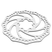 Disque de frein à disque en acier creux de 140 mm pour remplacement et cyclisme