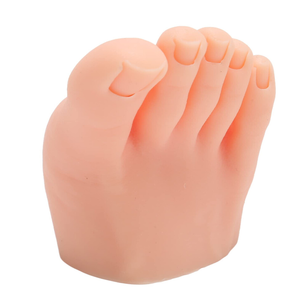 Practice Foot Model with Realistic Silicone Texture for Nail Art and Pedicure Training â Right Foot