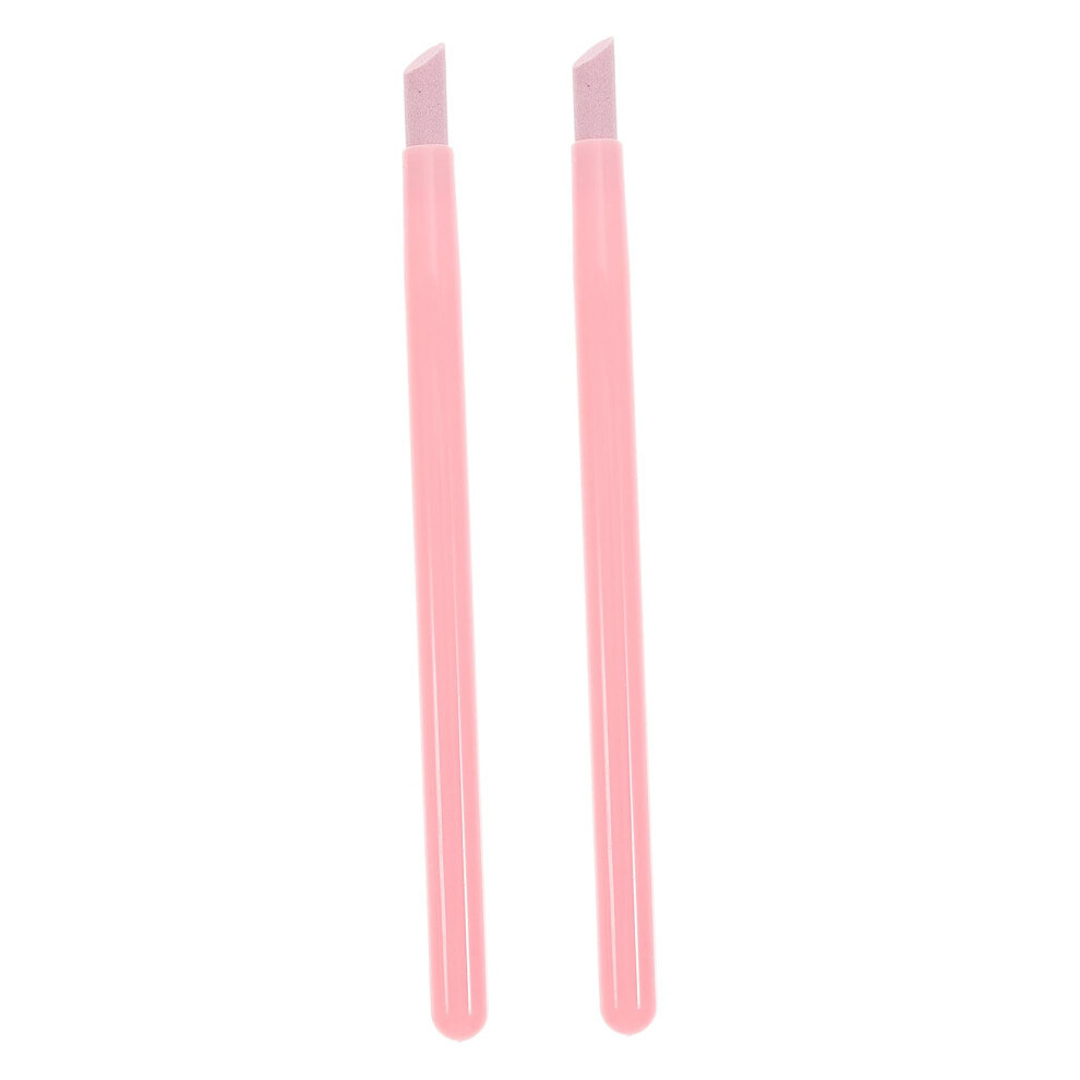 2pcs Nail Art Tools Cuticle Pusher and Engraving Pen for Precision Manicure and Polish Application