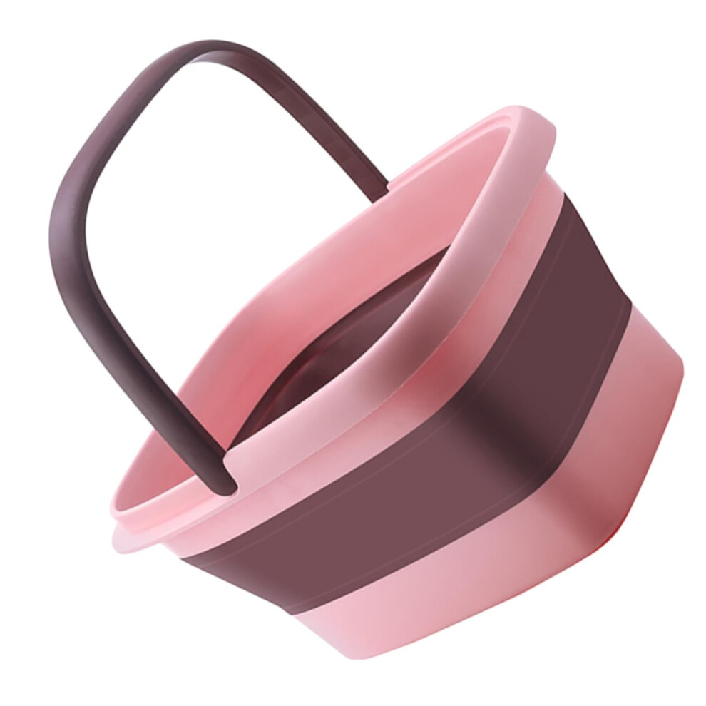 Collapsible Foot Soak Tub with Massage Bumps, Large Capacity Basin for Home Spa and Relaxation
