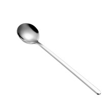 Stainless Steel Coffee Spoon with Long Handle Vintage Korean Teaspoon Easy Clean for Cocktail Mixing