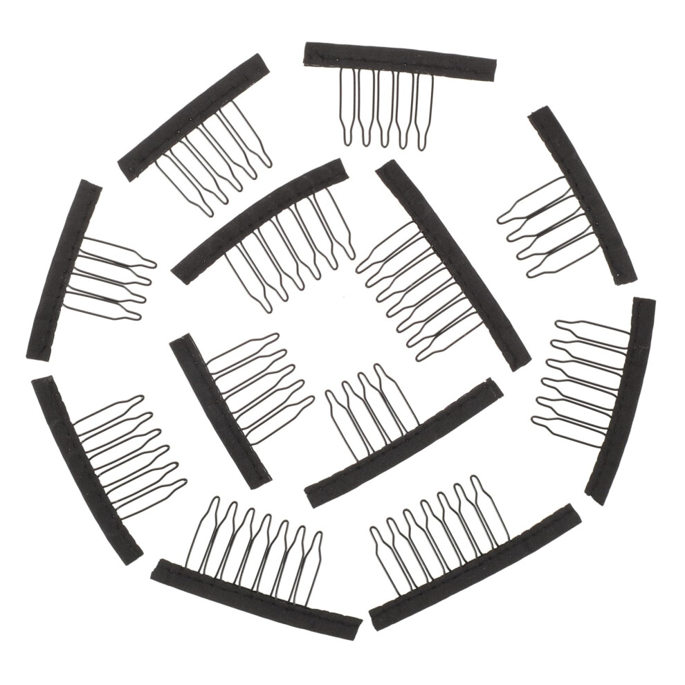 Unisex 150Pcs Wig Clips With Strong Steel Grip And Breathable Mesh Wig Combs For Secure Hold