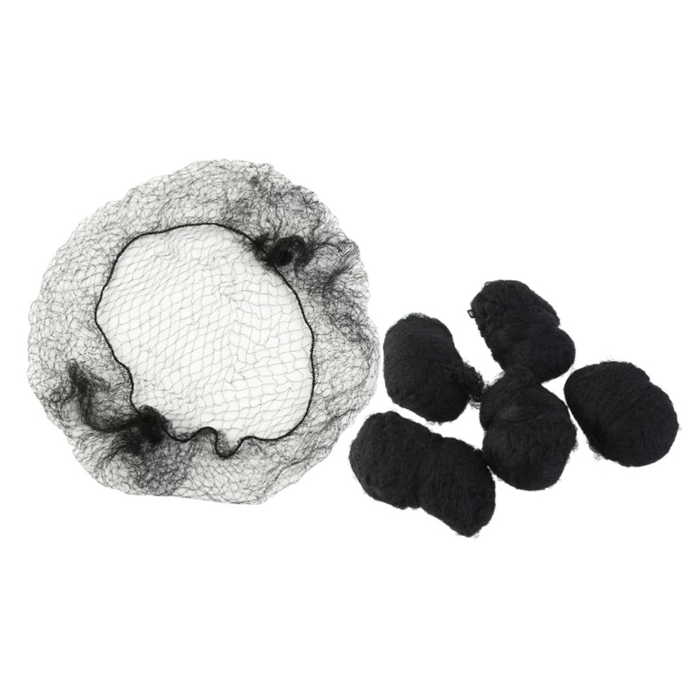 Unisex 100Pcs Invisible Elastic Hair Nets For Buns And Wigs With Breathable Mesh And Secure Hold