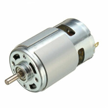 Metallgir slitesterk DC-motor, ren kobbertrådspole lav varme lavt tap, høy hastighet liten størrelse for elektroniske leker bildeler