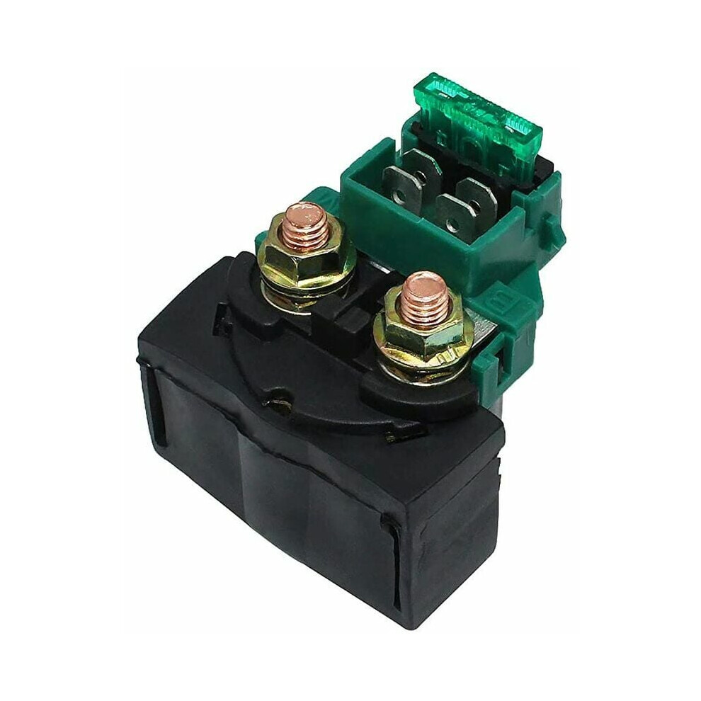 Quality-Assured Starter Relay, Good Heat Dissipation Flame Retardant Materials For Compatible Kawasaki Aftermarket Replacement 9433291288344