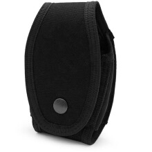 Étui à menottes à fermeture à pression réglable, taille standard pour un accès rapide, matériau en nylon durable avec une conception compacte