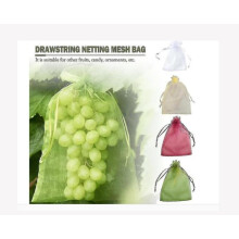 Garden Mesh Bags for Fruit Protection, Breathable Bags with Dual Draw Rope for Uninterrupted Sunlight, Pest Barrier for Healthy Growth