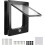 Ασφαλής πόρτα γάτας, μαγνητικό πτερύγιο με λειτουργία διακόπτη 4 κατευθύνσεων 1
