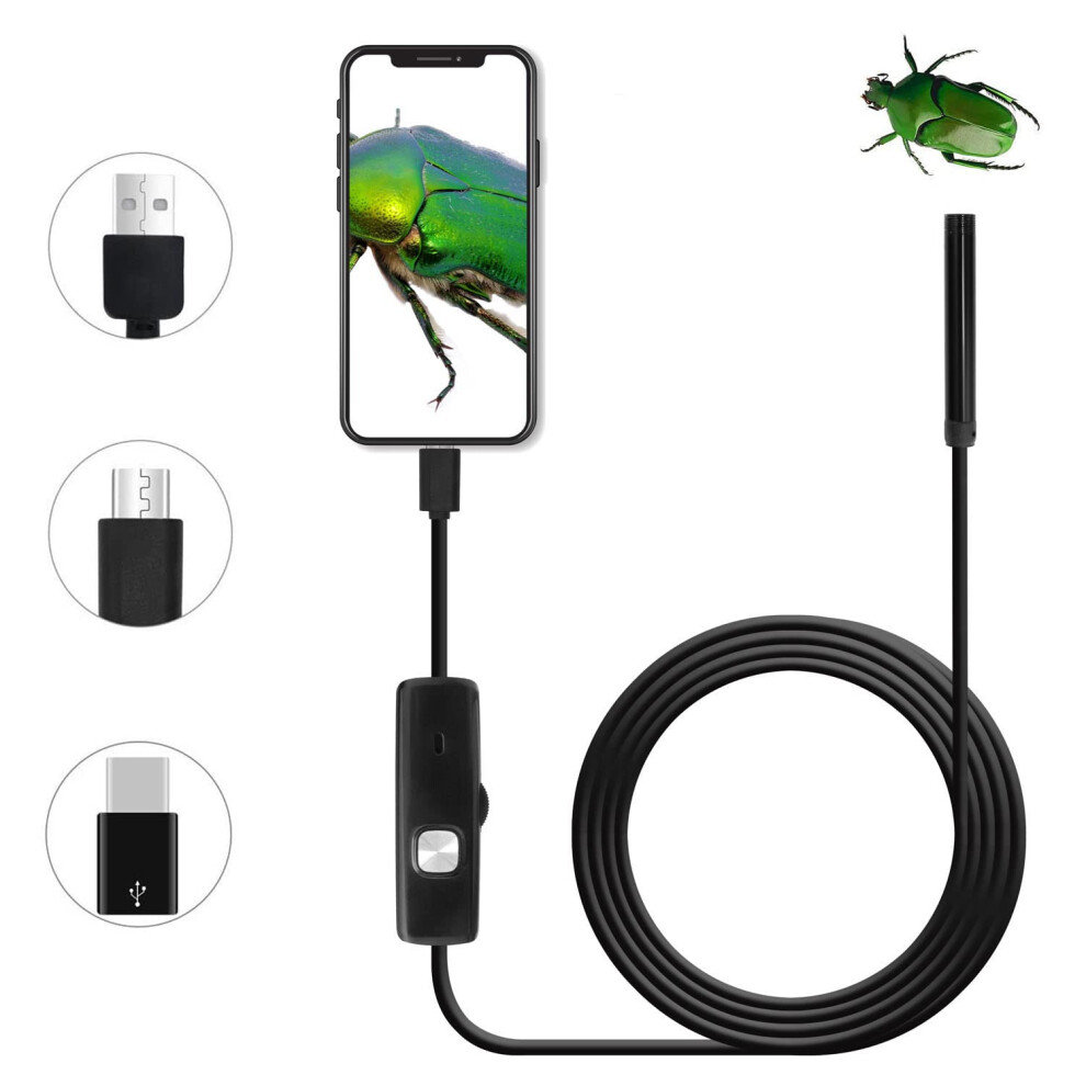 Innovative Endoscope Inspection Camera, 3-In-1 Design Robust Construction For Professional Pipeline Detection 9169997688293