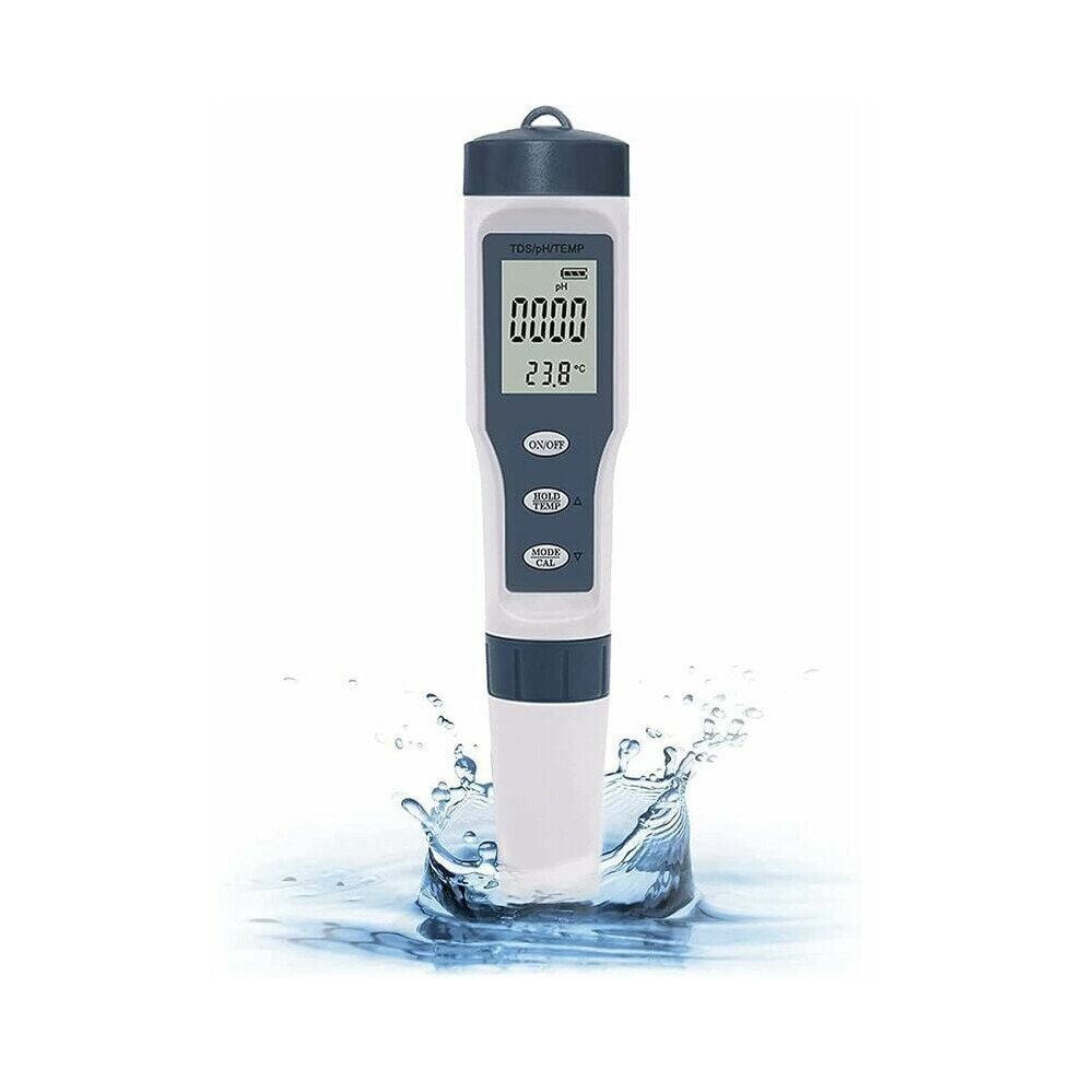 Digital Ph Meter, Atc Functionality For Reliable Temperature Compensation, Multi-Function Tester With High Accuracy, Wide Application, And Robust