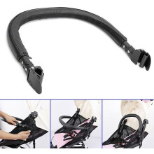 Alça adaptável para carrinho de bebê Babyzen YOYO, design ergonômico que garante conforto e segurança, design removível para fácil acesso,