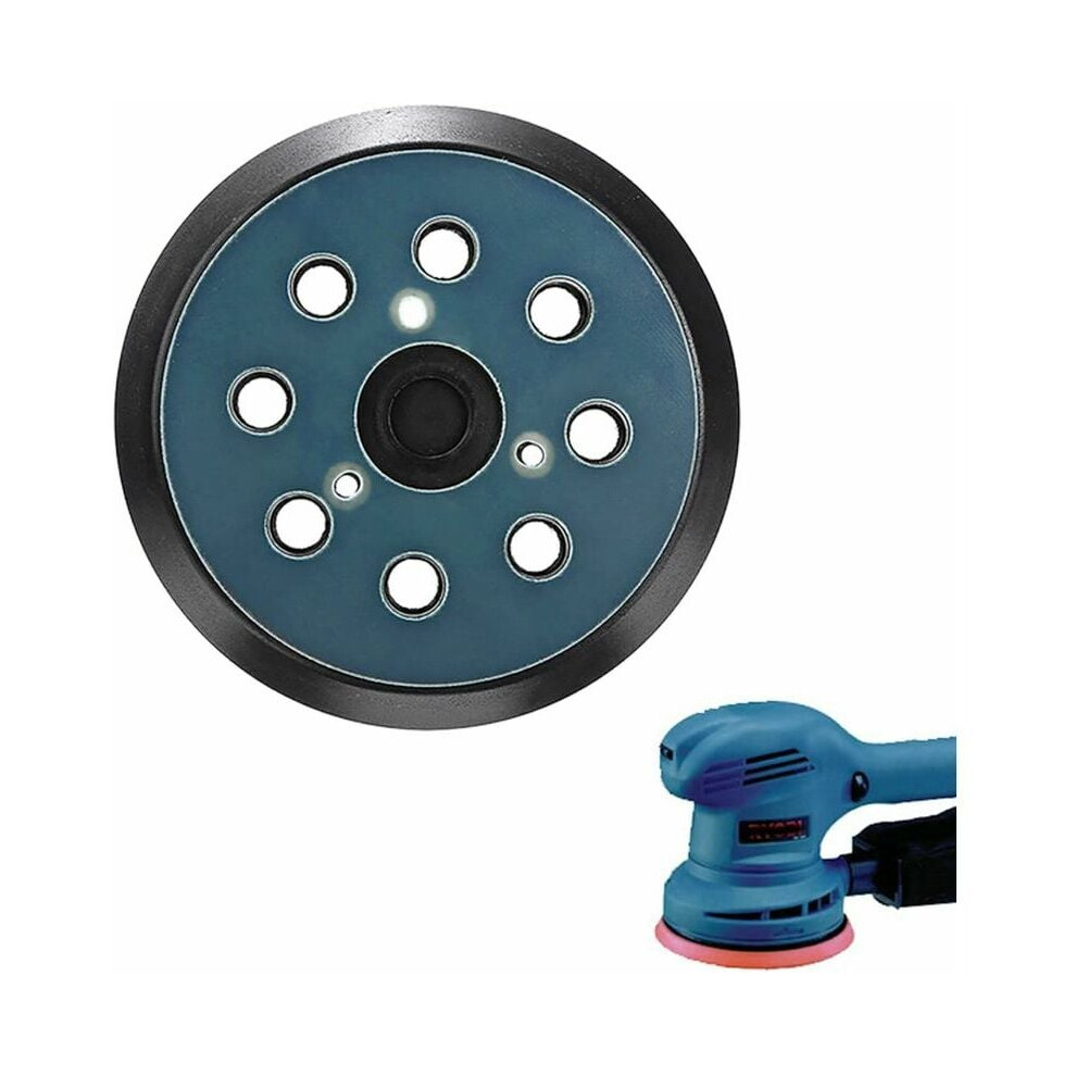 Replacement Sander Pad For 125Mm Orbital Sanders, Hook And Loop, High-Density Hook For Strong Adhesion, Screw-On Installation For Quick And Easy 9169997689146