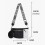 Μαλακή δερμάτινη τσάντα ώμου Crossbody, απλή, συμπαγής εμφάνιση με κύριο διαμέρισμα, 2