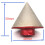 Tile Cutting Tools, Round Shape Indentation On Pipes Or Power Lines, Vacuum Brazed Processing, Outstanding Chamfering Performance, M14 Thread, 4