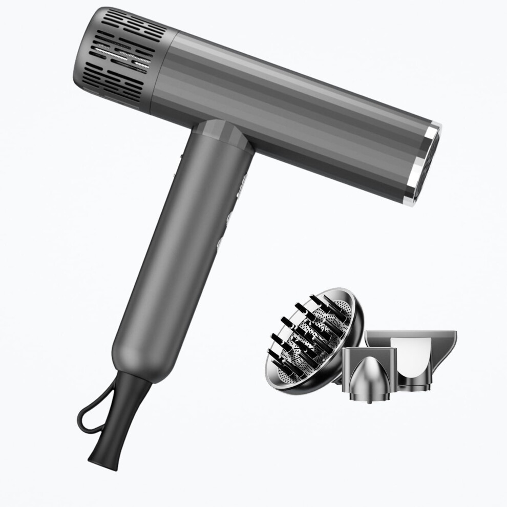 Professional Ionic Hair Dryer 1600W Brushless Motor Fast Drying 110000 RPM Negative Ion Care