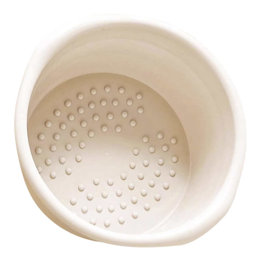 Foot Soaking Tub with Deep Soaking Capacity, Easy Clean Plastic Foot Bath Basin for Home Relaxation