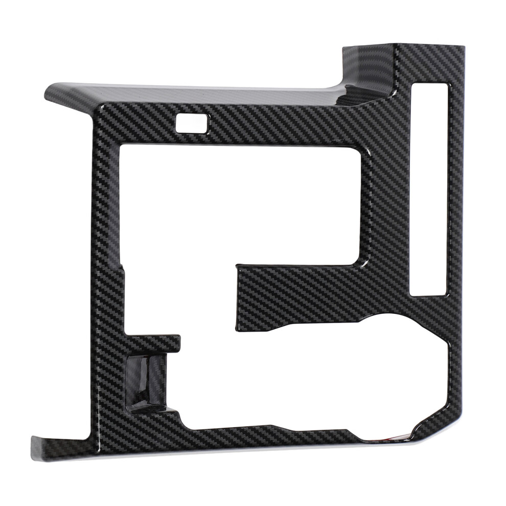Carbon Fiber Color Console Shift Panel Trim Fit For Tacoma 2024, Abs 6911381106608