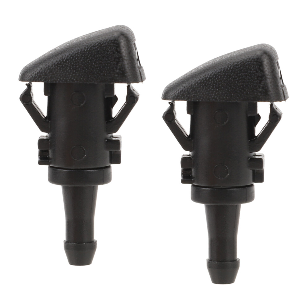 Pair Windshield Washer Nozzles Abs For 2006-2018 Suvs & Sedans 3401381106683