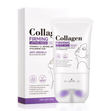 Neck Firming Cream with Massage Roller for Wrinkles, Anti Aging Neck and Chest Tightening Serum