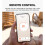 Smart Temperature Controller for Home with 1.32'' Screen and 7 Ambient Lights 9