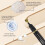 Compact Portable Device for Dark Circle Coverage with AntiAging Brightening Eye Serum Base 3