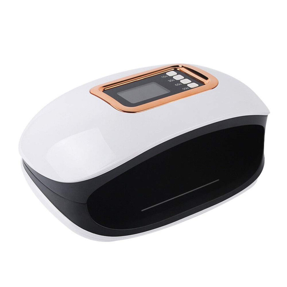 LED Nail Lamp 72W UV LED Nail Dryer with 4 Timer Settings Fast Gel Curing for Home and Salon