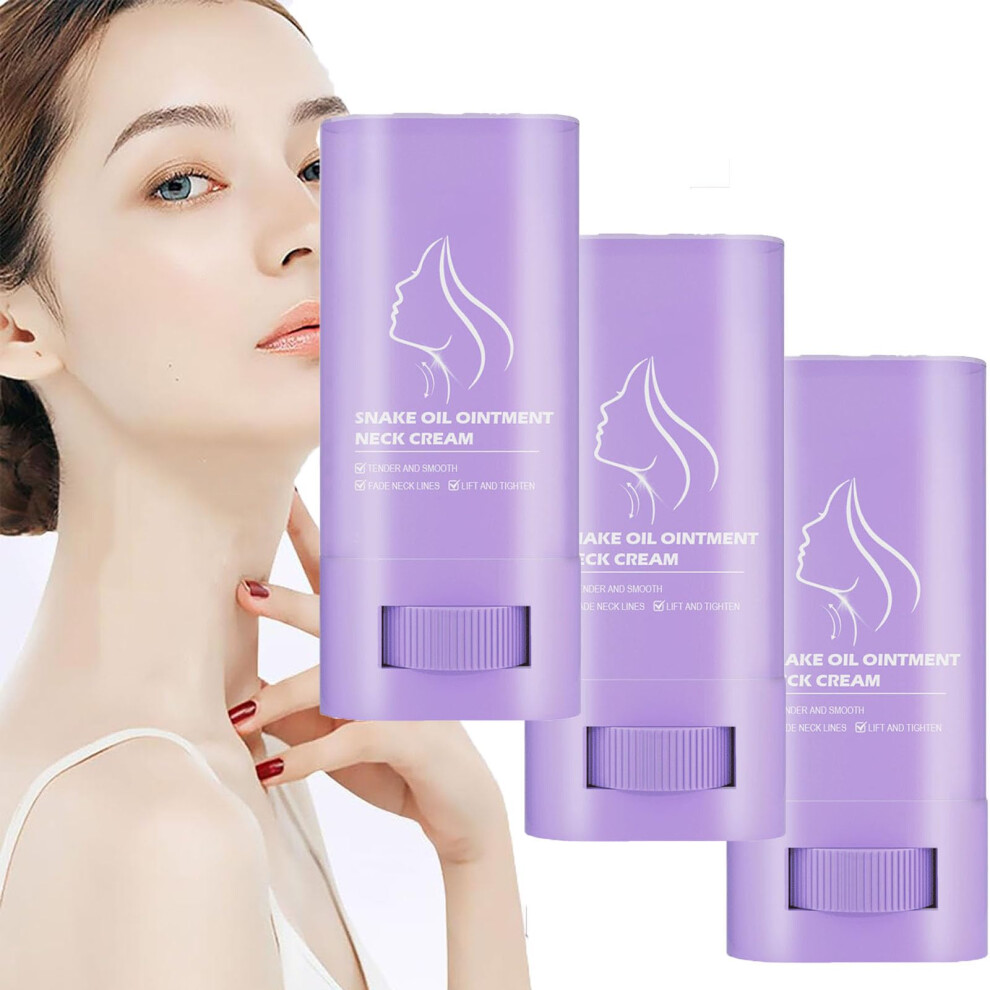 Cream Neck Firming Stick 3Pcs Anti Wrinkle Hydrating Lift For Sagging Skin And Targeted Neck Care