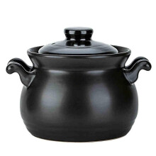 Ceramic Casserole Pot with Lid for Gas Stove, Fast Even Heating, Durable Porcelain Soup Pot