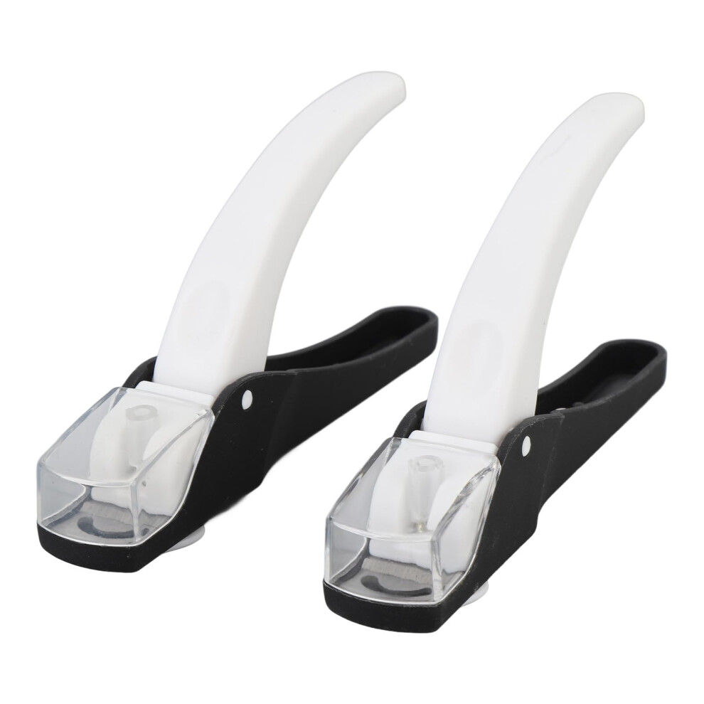 Nail Clipper Stainless Steel U Shaped Nail Tip Cutter for Acrylic Nails Salon and DIY Manicure