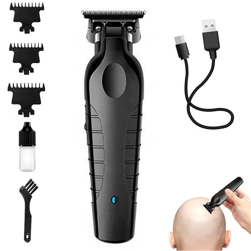 Hair Clippers for Men with ZeroGap Precision Cutting, Cordless TBlade Beard Trimmer, USBC Rechargeable Grooming Kit