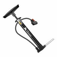 Multifunktionaler Fahrrad- und Autopumpenstab 160 PSI Edelstahl 40 cm