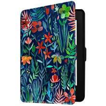 Cás Kindle Galánta, Clúdach Leathair PU Marthanach le Taobh Istigh Micrea-shnáithín Frith-Scratch le haghaidh Cosaint Chuimsitheach, Oiriúnach