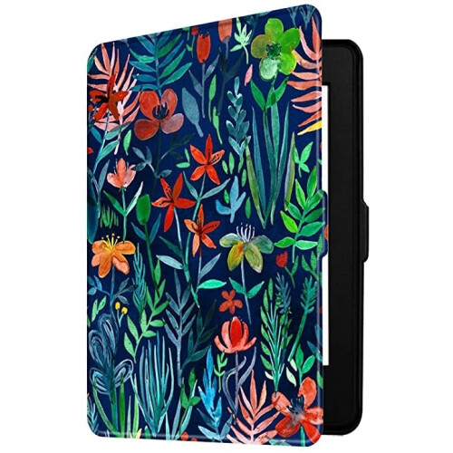 Κομψή θήκη Kindle, ανθεκτικό κάλυμμα από δέρμα PU με εσωτερικό από μικροΐνες που δεν