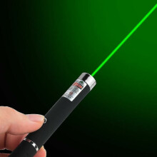 Leicht zu transportieren, einstellbarer Fokus: Laserpointer für Besprechungen in Innenräumen, robuste Aluminiumlegierungskonstruktion,
