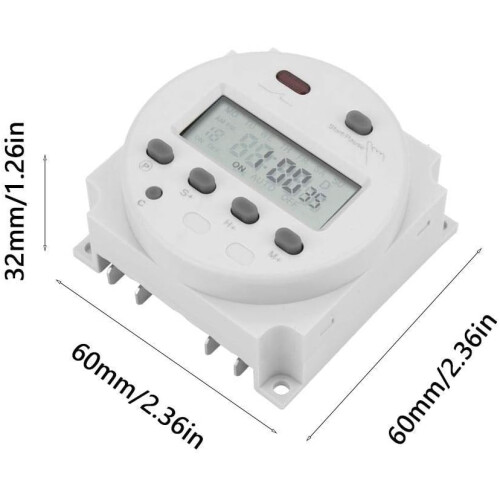 Digital Programmable Timer Time Control Switch With Long Life, Model Cn101A, Supports 24V Operation, Complete With 840 Transistors 1