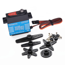 Servomotore antiurto, unità a basso profilo con controllo di precisione per modelli RC compatibili.