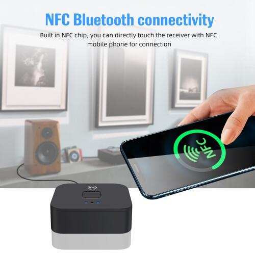 Καλώδιο Aux υψηλής ανθεκτικότητας, ενισχυτής Bluetooth διπλής σύνδεσης με υποδοχή 3,5 mm 2