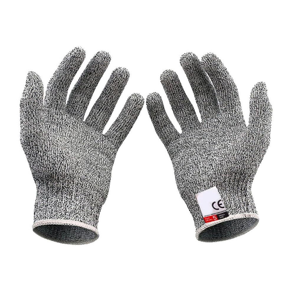 Guardians Of Your Hands: Cut Resistant Gloves, Level 5 Certified, Multipurpose Use Gloves With High Dexterity, Grip Dots, Breathable Lightweight, 9175034063596